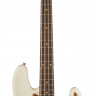 Fender Custom Shop 1962 Journeyman Relic Jazz Bass Rosewood Fingerboard Aged Olympic White бас-гитара