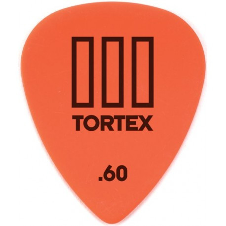 DUNLOP 462P.60 Tortex TIII набор медиаторов 12 шт