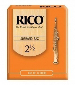 Трости для саксофона сопрано Rico RIA1025 (№ 2-1/2), 10 шт