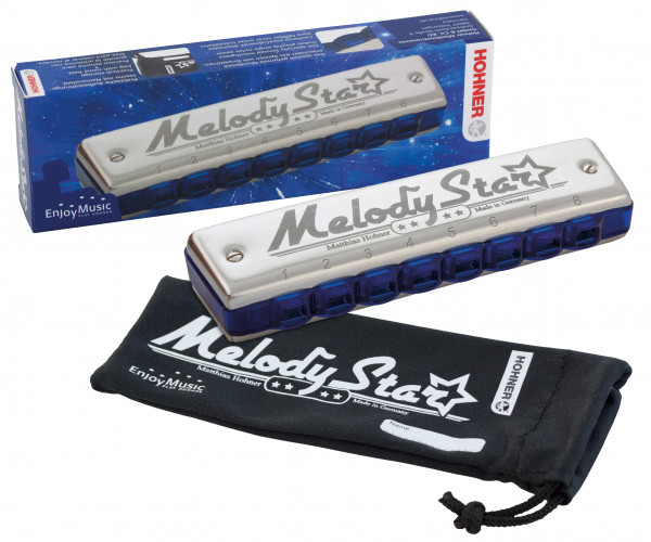 Hohner Melody Star C губная гармошка диатоническая детская