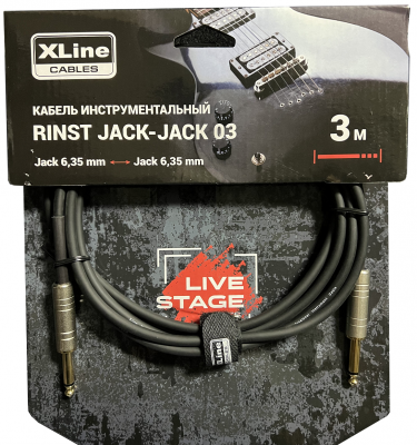 Кабель инструментальный Xline Cables RINST JACK-JACK 03 mono 2xJack 6,35 mm, 3 м