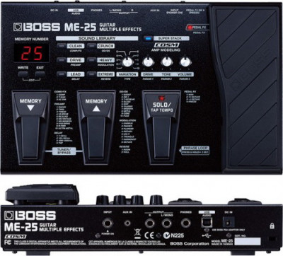 Гитарный процессор эффектов BOSS ME-25
