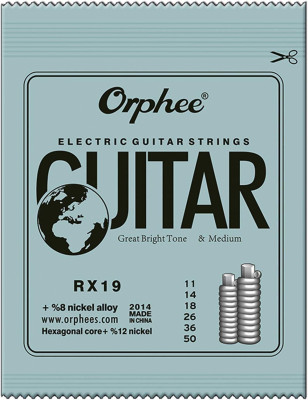 Струны для электрогитар Orphee RX-19 011-050, 6 шт