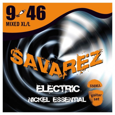SAVAREZ S50XLL Nickel Essential струны для электрогитары (9-11-16-26-36-46) смешанного натяжения