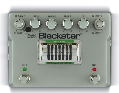 Педаль для гитары ламповая  BLACKSTAR HT-DUAL Guitar Pedal двухканальный овердрайв/дисторшн
