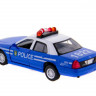Машина Kinsmart "Ford Crown Victoria" (police) инерция (1/12шт) 1:42 б/к