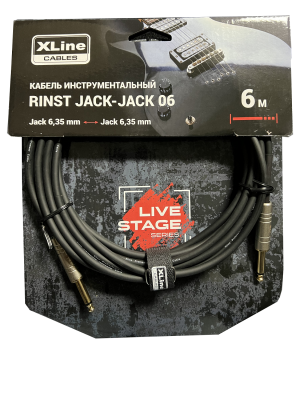 Кабель инструментальный Xline Cables RINST JACK-JACK 06 mono 2xJack 6,35 mm 6 м