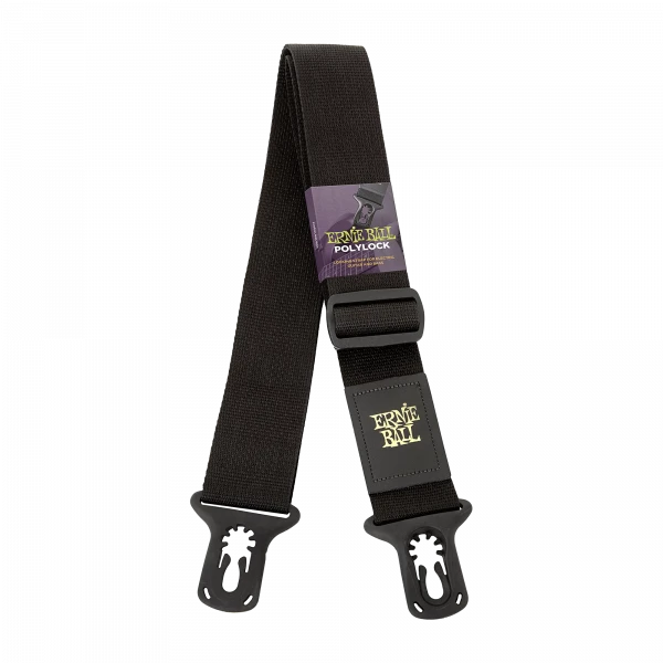 Ernie Ball 4056 Ремень гитарный с защелкой полиэстер/черный