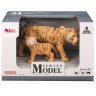 Набор фигурок животных MASAI MARA MM211-105 серии "Мир диких животных": Семья тигров, 2 пр.