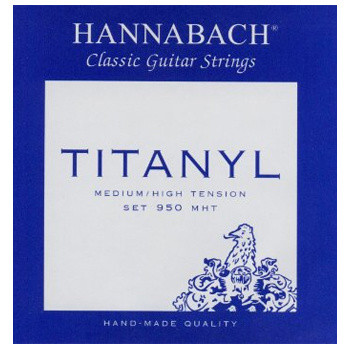 HANNABACH 950 струны для классической гитары (medium/high) Titanyl