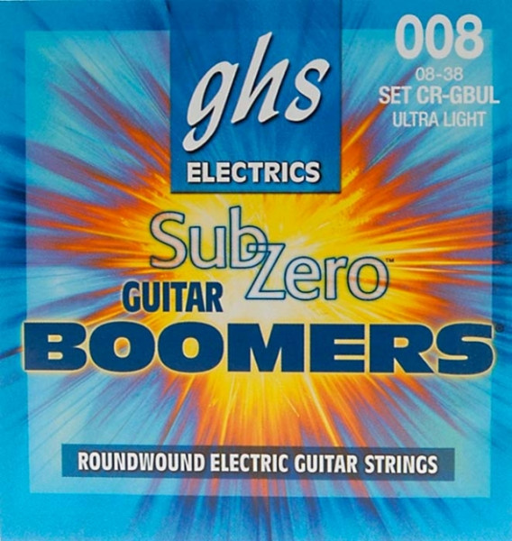 GHS CR-GBUL 08-38 Ultra Light Boomers Electrics струны для электрогитары