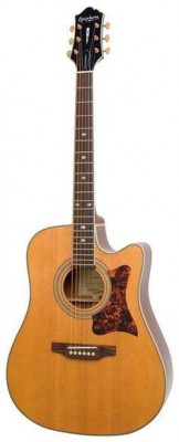 Epiphone MASTERBILT DR-500MCE NATURAL электроакустическая гитара