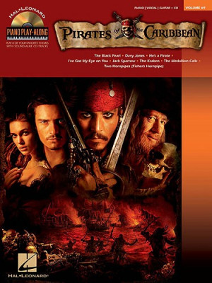 HL00311807 Piano Play-Along Volume 69: Pirates of the Caribbean