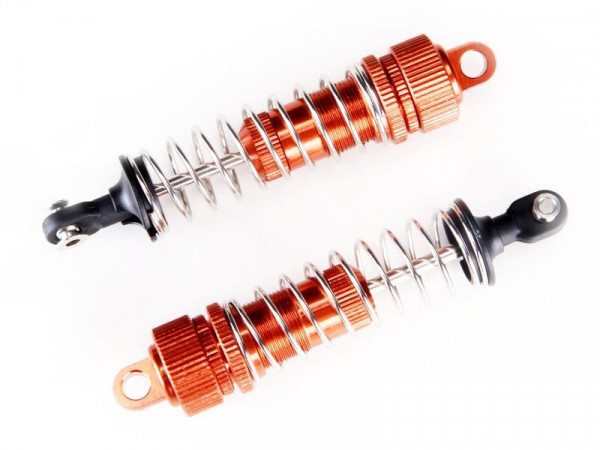 Амортизаторы передней оси передние для Монстра 1/8, 2шт., алюминий