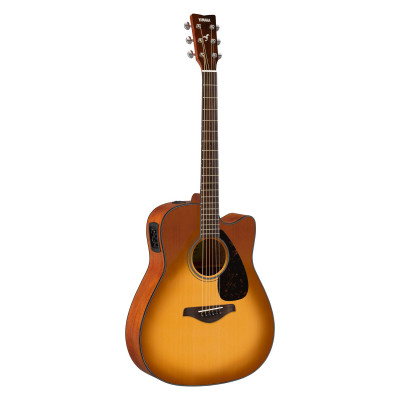 Yamaha FGX800C SB электроакустическая гитара