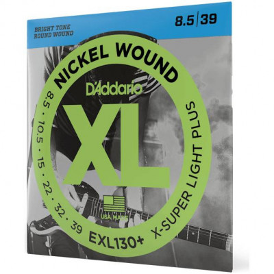 Струны для электрогитары D'ADDARIO EXL130+, Extra Super Light Plus