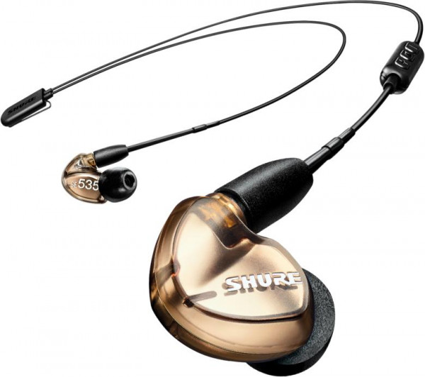 SHURE SE535-V+UNI-EFS наушники три драйвера