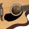 FENDER FA-125CE DREAD NATURAL WN электроакустическая гитара