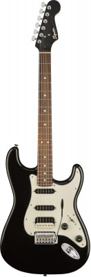 Fender Squier Contemporary Stratocaster HSS Black Metallic Laruel электрогитара