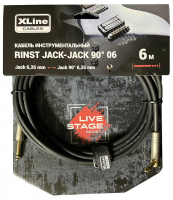 Кабель инструментальный Xline Cables RINST JACK-JACK 9006 mono Jack 6,35 mm 6 м