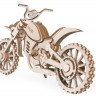 Деревянный конструктор Lemmo Мотоцикл «кросс», 75 деталей