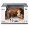Набор фигурок животных MASAI MARA MM211-106 серии "Мир диких животных": Семья тигров, 2 пр.