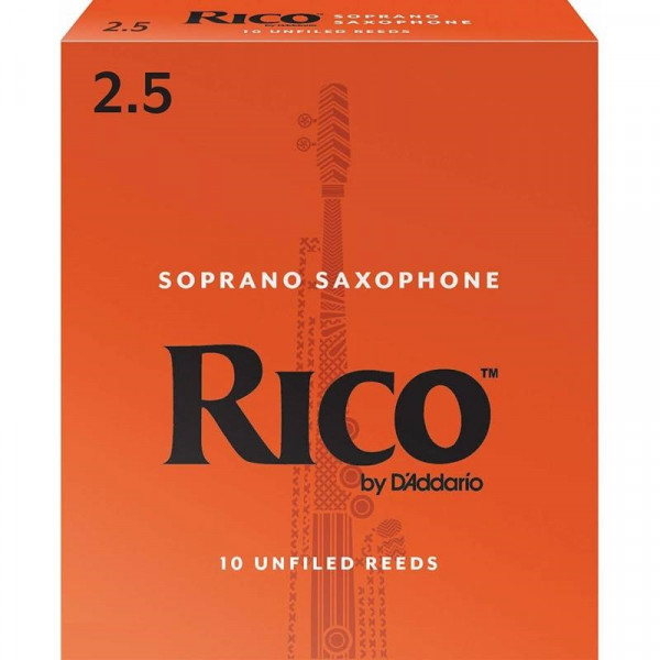 RICO RIA1025 для саксофона-сопрано №2,5 10 шт