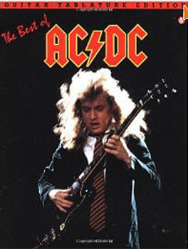 HAL LEONARD MSA BEST OF AC/DC GUITAR TAB