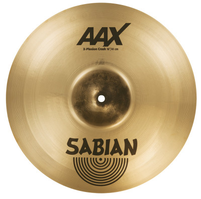 Тарелка средней толщины SABIAN AAX 21687XB 16" X-Plosion Crash Medium/Thin полированная