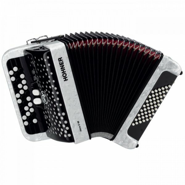 HOHNER Nova II 48 (A4251) White кнопочный аккордеон