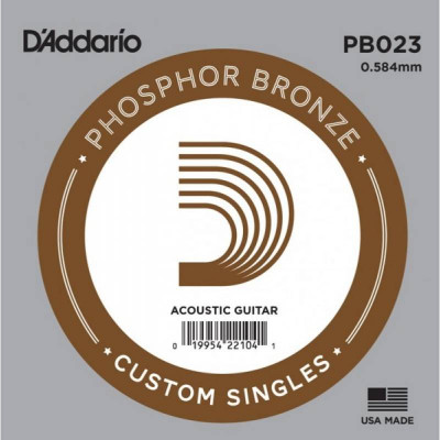 D'Addario PB023 Струна для гитары Акустик, бронза