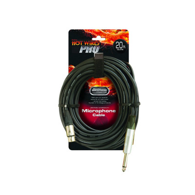 OnStage MC-25NN HZ - микрофонный кабель, 6,3 джек моно <-> XLR F (мама) (Neutrik) длина 7,62м