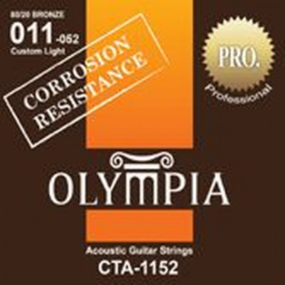Комплект струн для акустической гитары Olympia CTA1152, 11-52
