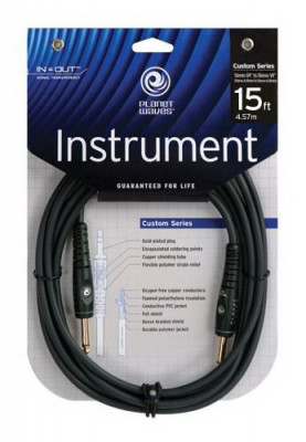 Кабель инструментальный PLANET WAVES PW-G-15 4,57 м