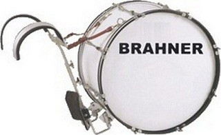 БАС-барабан BRAHNER MBD-2812H/WH 28"x12", цвет - белый