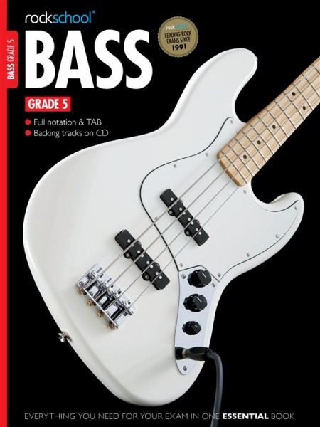 RSK051215 Rockschool Bass Grade 5 (2012-2018) книга с нотами и аккордами