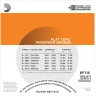 Струны для акустической гитары D'ADDARIO EFT15 фосфор/бронза, полир, Extra Light 10-47