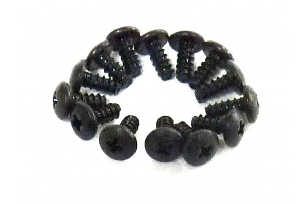 Винт с круглой головкой M2.6x6 под крестовую отвертку, 14шт.