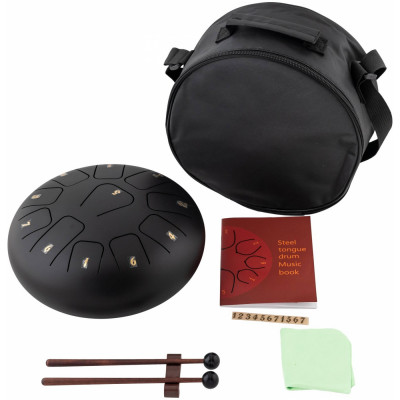 Барабан язычковый Глюкофон BEE DF1104 BLACK