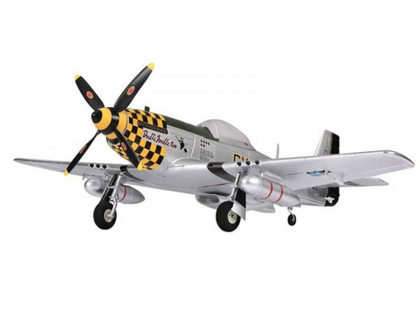 Р/У самолет Top RC P-51D (желтая раскраска) 750мм PNP