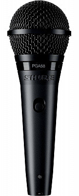 Shure PGA58-XLR-E микрофон вокальный динамический
