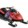 Машина Kinsmart "Snow Turbo" инерция (1/12шт.) б/к