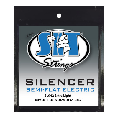 SIT Strings SL942 - Струны для электрогитары 9-42 полуплоские
