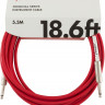 FENDER 18.6' OR INST CABLE FRD инструментальный кабель, красный, 18,6'