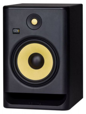 KRK RP8G4 Активный 2-х полосный (Bi-Amp) 8-ти дюймовый студийный звуковой монитор, DSP, 25-полосный эквалайзер, лимитер, кроссов