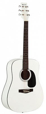 Martinez FAW-702 White акустическая гитара