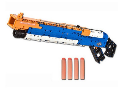 Конструктор CaDA Technic дробовик M1887, стреляет пульками (506 деталей)