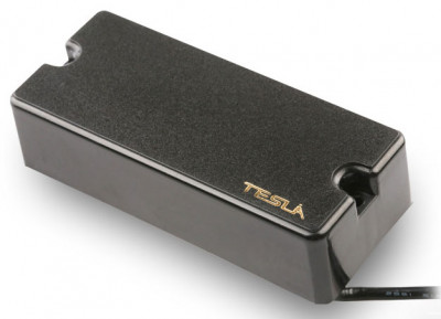 Звукосниматель Tesla CORONA-4SC/BK/BR Bridge для бас-гитары активный хамбакер