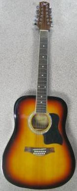 Woodcraft W-12/SBE 12-струнная электроакустическая гитара