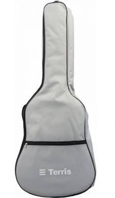 TERRIS TGB-C-05GRY - чехол для классической гитары, утепленный, серый